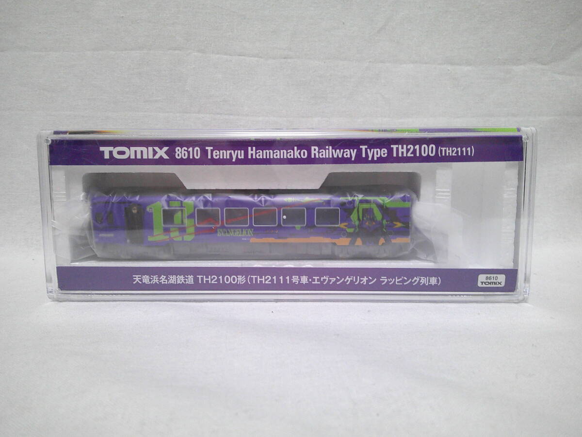 【新品】TOMIX 8610 天竜浜名湖鉄道 TH2100形（TH2111号車・エヴァンゲリオン ラッピング列車）の画像1