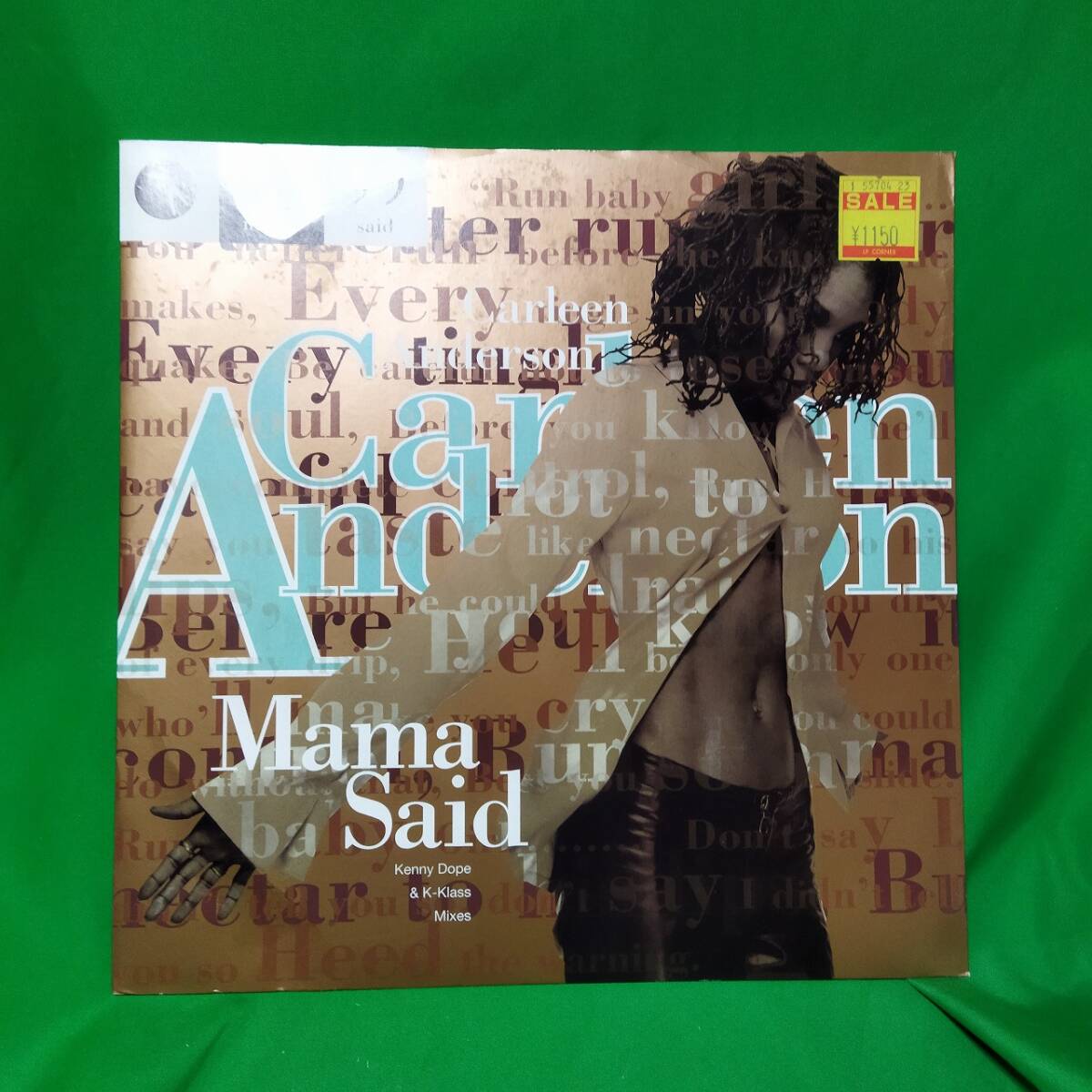 12' レコード Carleen Anderson - Mama Said_画像1