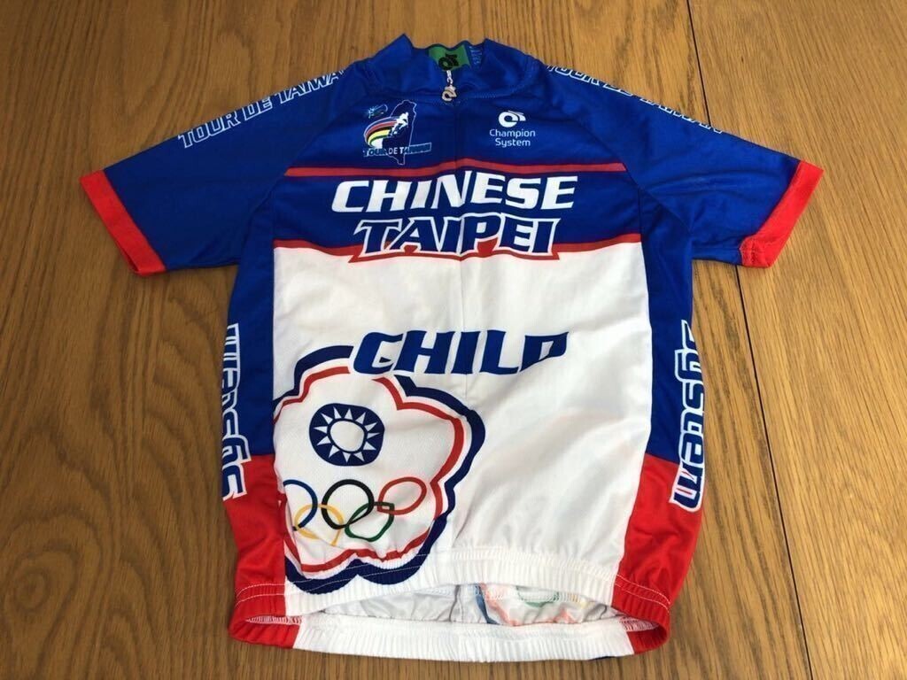 サイクルジャージ　SS子供用　champion system 良デザイン　自転車ロードバイク　22-0605-04_画像1