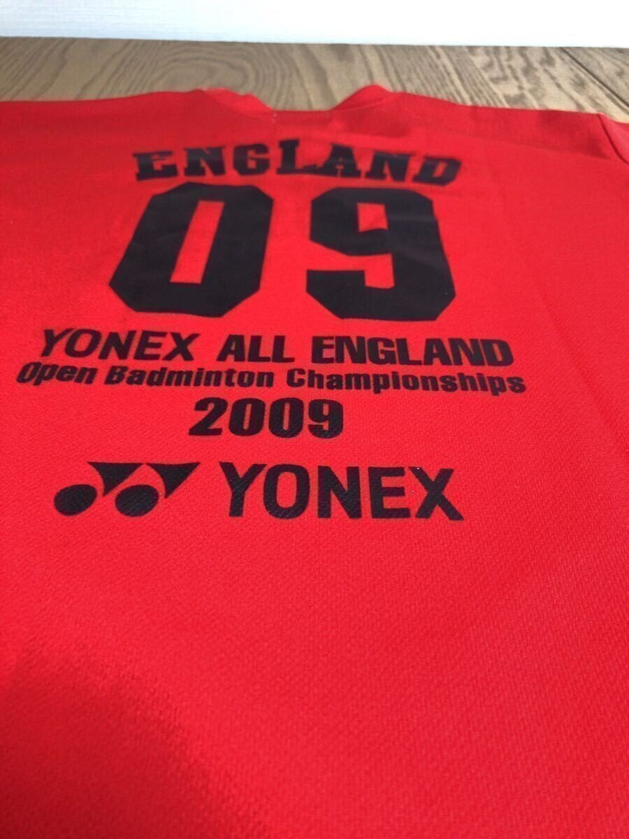  Yonex all England open badminton main . shirt S chronicle name 22-0509-02