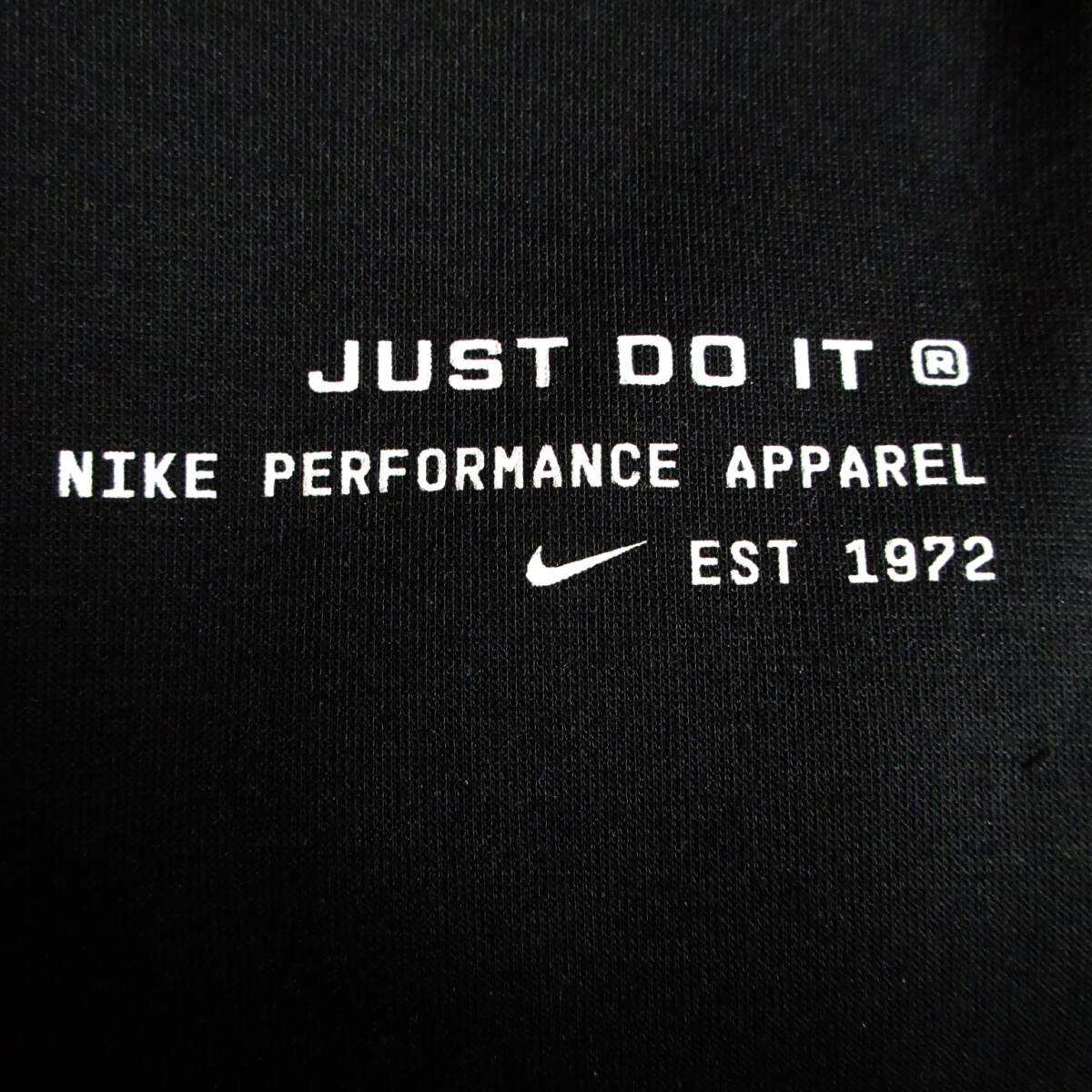 メンズ XL◆未使用 NIKE ナイキ Dri-FIT 速乾素材 フーディ パーカー パンツ 上下セット 異素材切替 JUST DO IT セットアップ _画像4