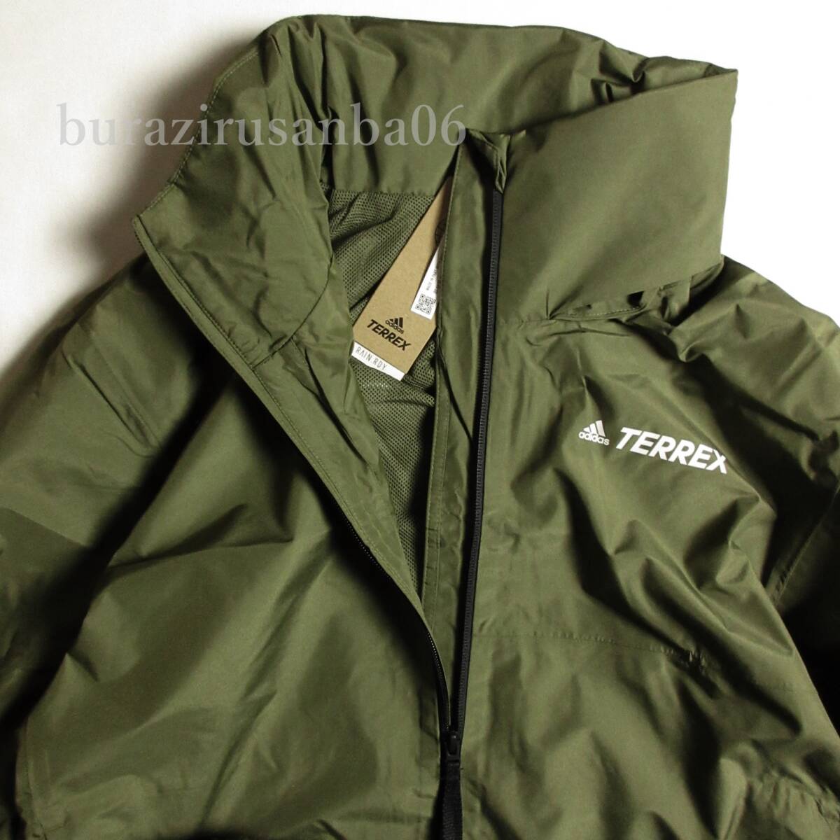  men's L* unused regular price 13,200 jpy Adidas waterproof light weight height ventilation adidaste Rex multi RAIN. RDY 2re year rain jacket GU6485