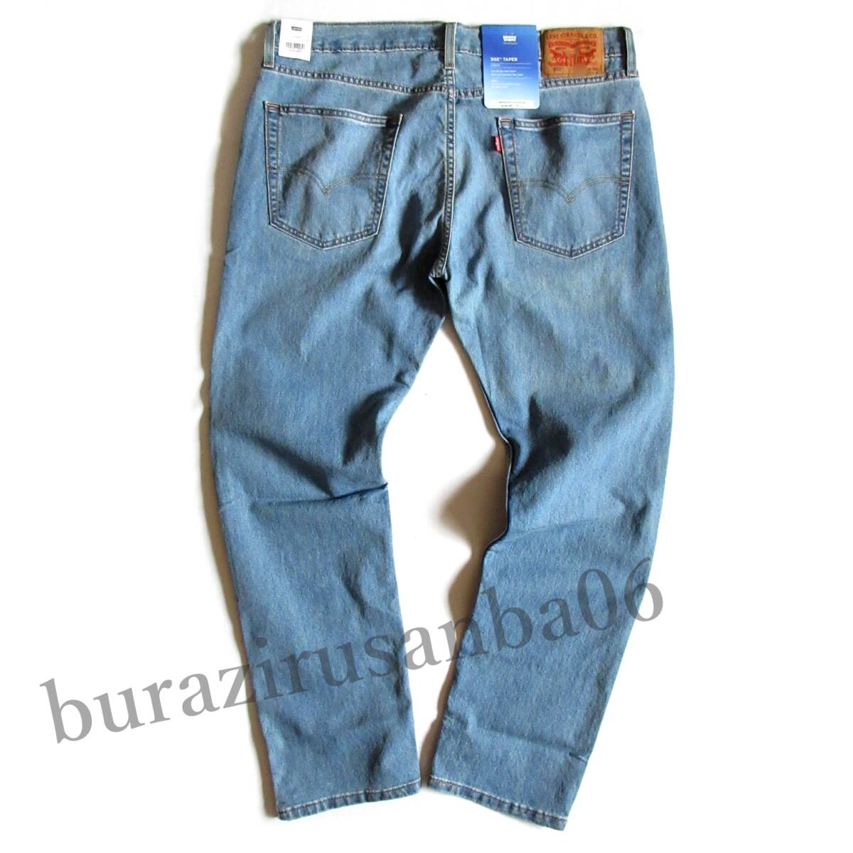 メンズ W31 未使用 定価10,450円 リーバイス Levi's 502 COOL ストレッチ デニムパンツ ジーンズ テーパード 春夏 涼しいパンツ 29507-1328_画像6