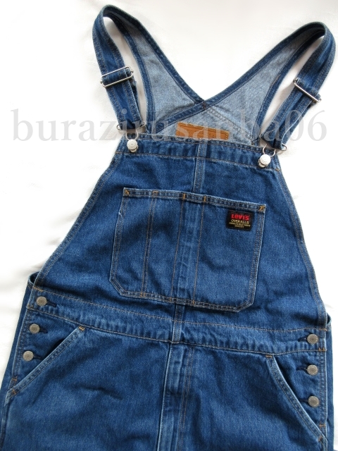 L size * unused Levi\'s Levi's Vintage Classic Denim overall overall 79107-0007 easy Silhouette 