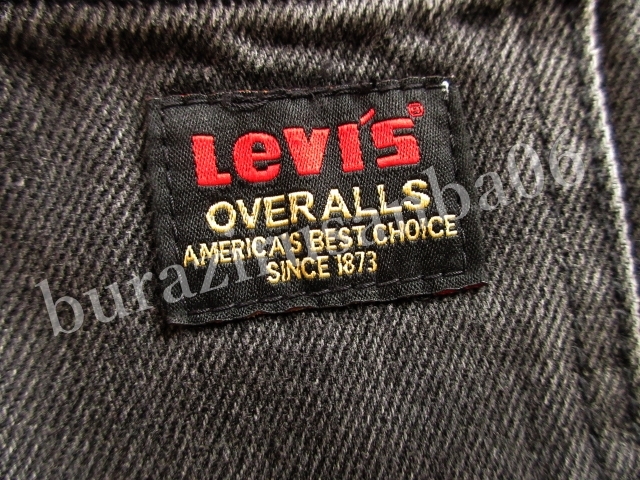 L size * unused Levi\'s Levi's Vintage Classic Denim overall overall 79107-0006 easy Silhouette 