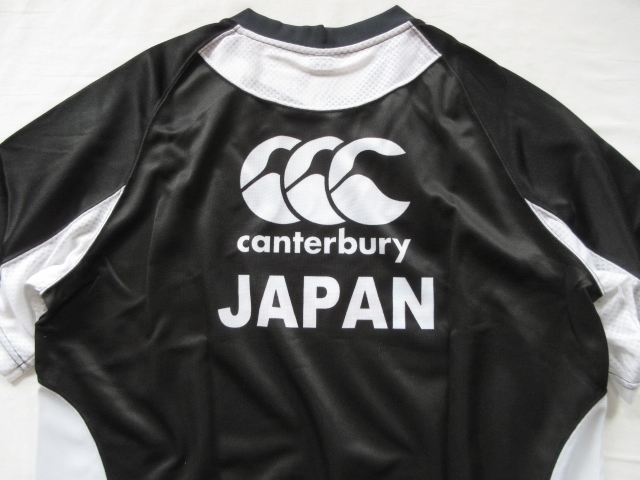 メンズ 4L●未使用 カンタベリー ラグビー日本代表 選手支給品 半袖 Tシャツ CANTERBURY JAPAN PR T-SHIRTS 速乾 耐久性抜群 ジャージ素材_画像9