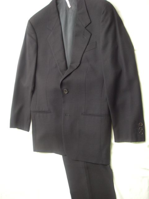 1417 GIORGIO ARMANIjoru geo * Armani men's suit dark blue ceremonial occasions also possible to use!