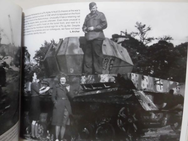 洋書 ドイツ軍鹵獲・破壊車輌写真集 PANZERWRECKS 5 German Armour 1944-45 Archer and Auebach 2007年発行[1]Z0617の画像7