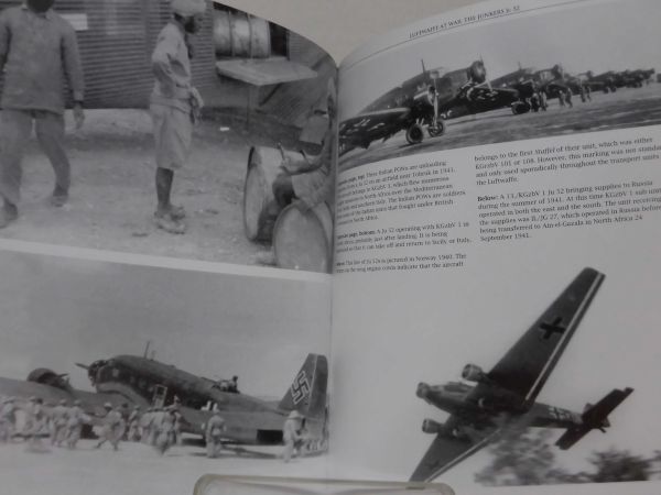 洋書 ユンカースJu52輸送機写真集 LUFTWAFFE AT WAR 20 The Junkers Ju52 The Luftwaffe's Workhorse Greenhills Books発行[1]B2159_画像7