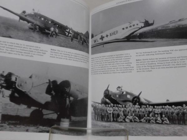 洋書 ユンカースJu52輸送機写真集 LUFTWAFFE AT WAR 20 The Junkers Ju52 The Luftwaffe's Workhorse Greenhills Books発行[1]B2159_画像4