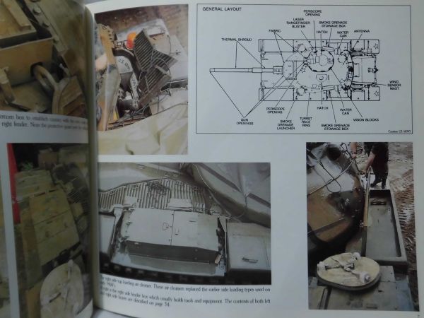 洋書 M60A3パットン ディテール写真資料本 WARMACHINES No.3 MILITARY PHOTO FILE M60A3 バーリンデン Publications1990年発行[1]B2155_画像3