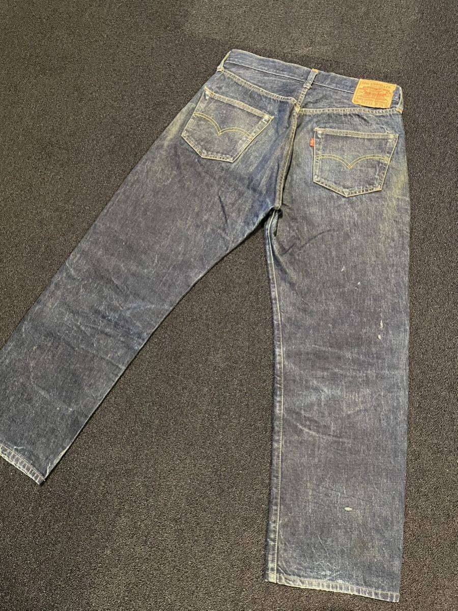 バレンシア工場製 98年製1955年モデル LEVI’S 501XX 501-0003 W33米国製 アメリカ製 USA製_画像3