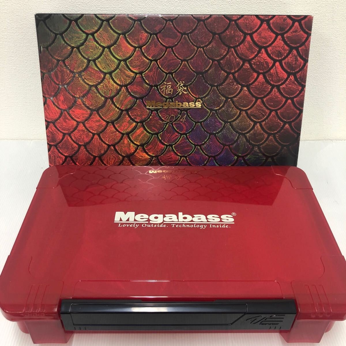 メガバス 福袋 2024 ソルトセット Megabass 2024 for SALT ケースのみ 【新品未使用品】80サイズ発送8237_画像1