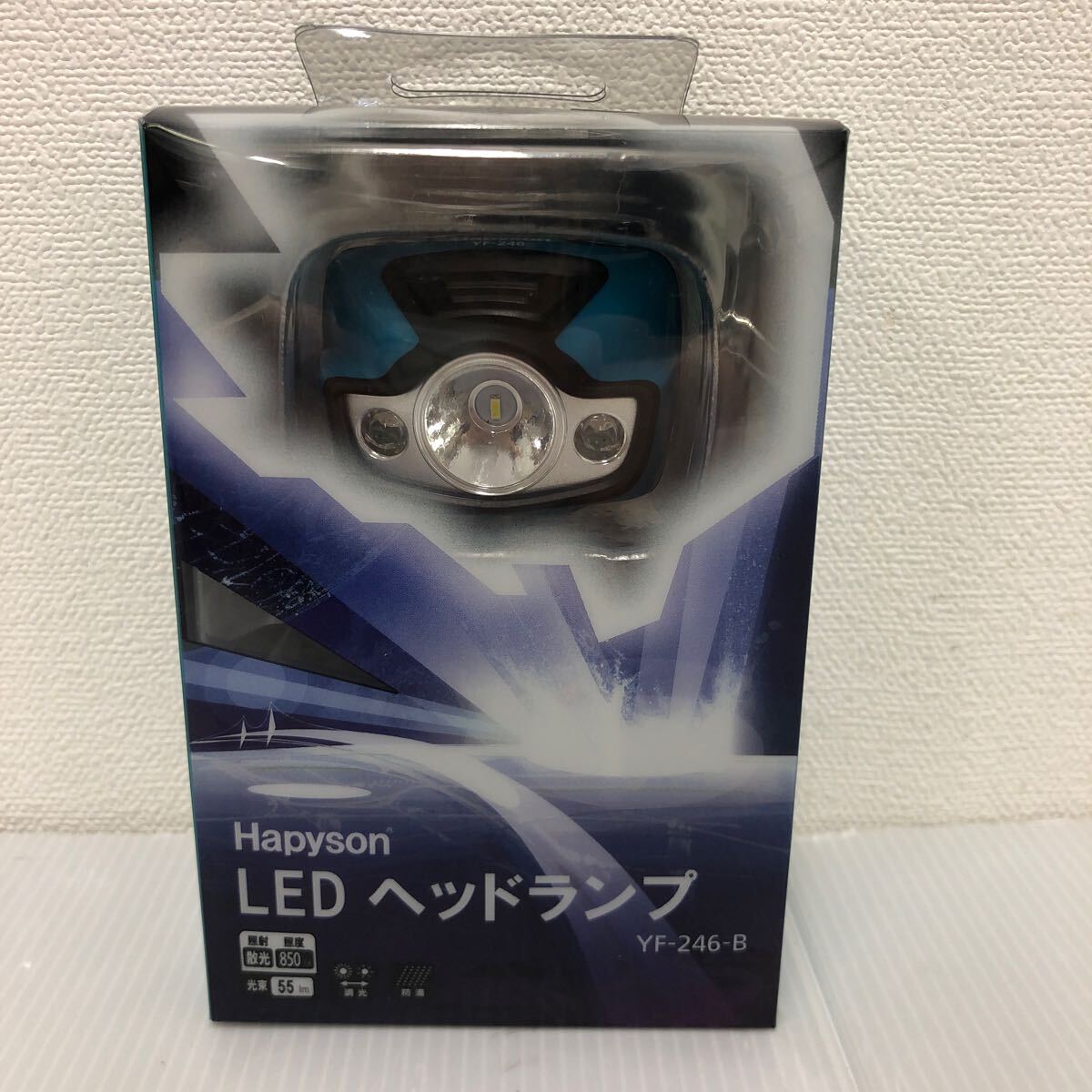 LEDヘットランプ YF-246-B（ブルー）【新品未使用品】60サイズ発送T65106_画像1