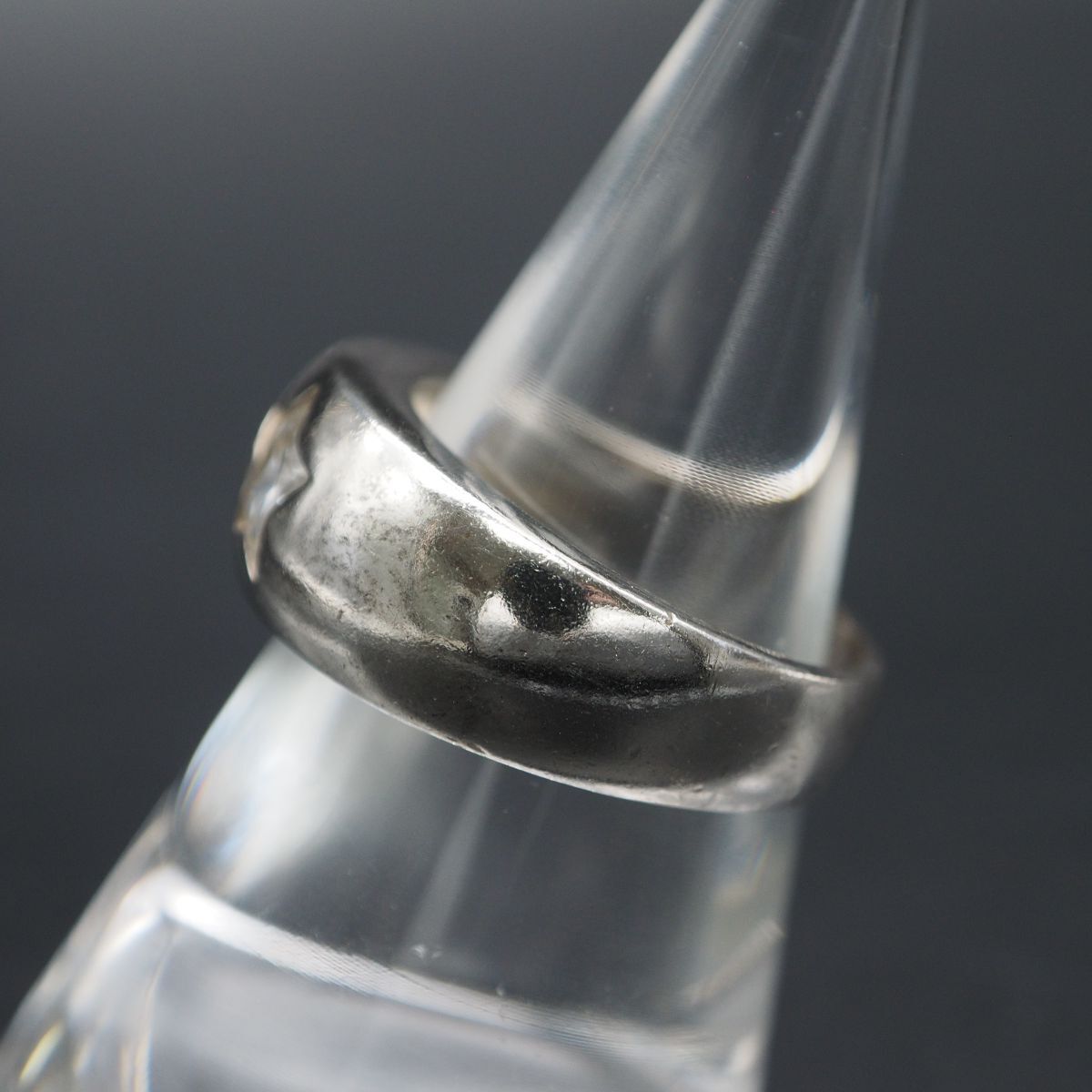 T007 бриллиант способ 925 печать кольцо звезда Star дизайн серебряный кольцо 15 номер 