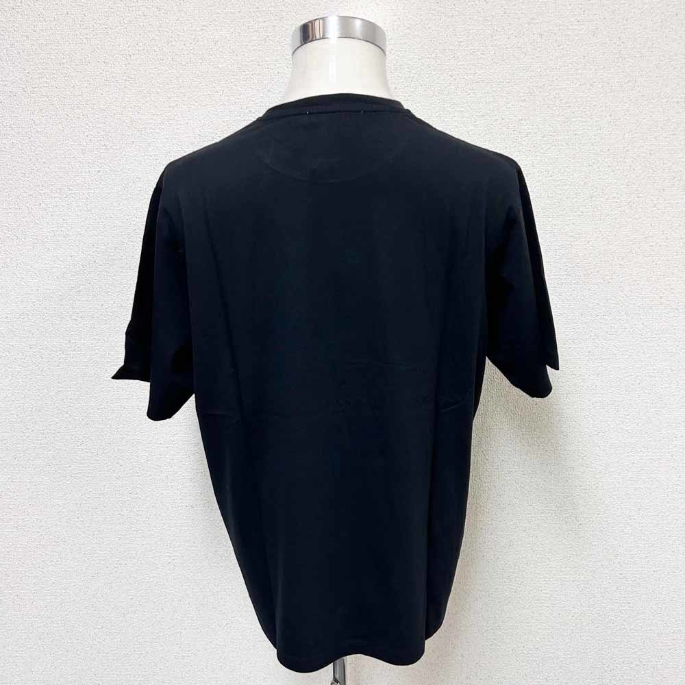 新品 MAISON KITSUNE' メゾンキツネ 半袖Tシャツ KM103 ブラック Mサイズ_画像3