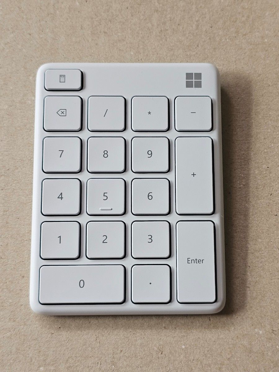 Microsoft ナンバーパッド Bluetooth テンキーボード ワイヤレス