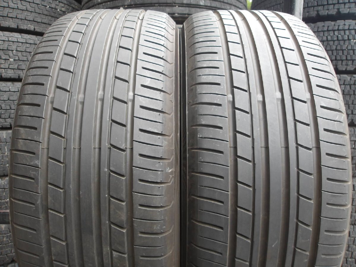 M276-4 送料無料 215/45R17 夏2本セット サマータイヤ 91W 215/45-17 215-45-17 ヨコハマ ECOS ES31 86 BRZ レガシィー カルディナ_画像1