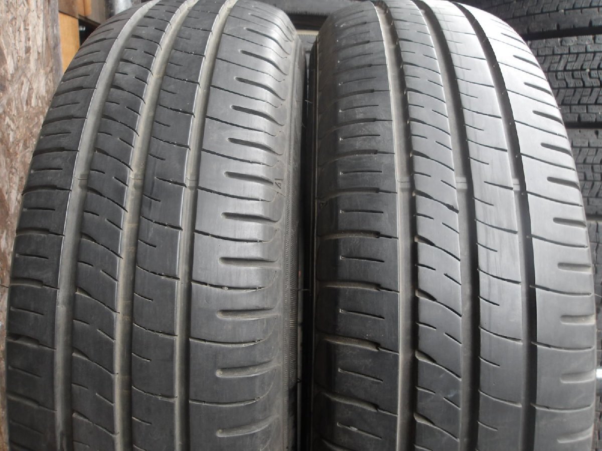 M282-11 送料無料 185/70R14 夏2本セット サマータイヤ 88S 185/70-14 185-70-14 ダンロップ エナセーブ EC204 アリオン アレックス_画像1