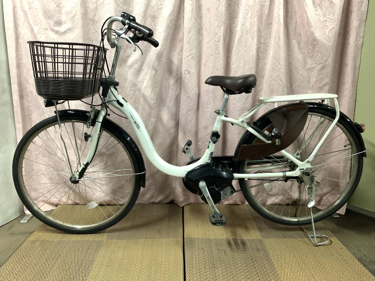 mileage little [YAMAHA/ Yamaha ] electric bike Pas with PAS With 26 type interior 3 step shifting gears error therefore Junk 