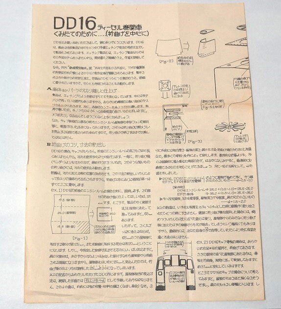 しなのマイクロ　DD16ボディー エッチング板　(1/80)_画像3