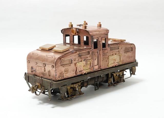  small height model direct current sanshin type EB10 junk (O gauge )