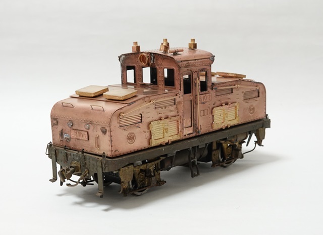  small height model direct current sanshin type EB10 junk (O gauge )