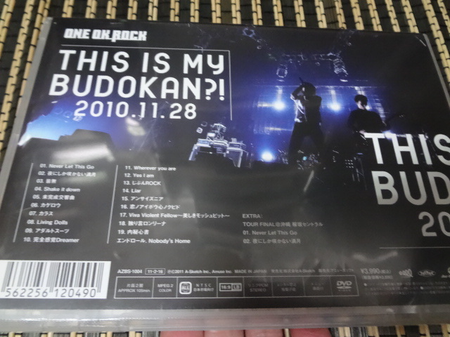 ONE OK ROCK DVD THIS IS MY BUDOKAN? 2010.11.28 ワンオクロック/武道館_画像2