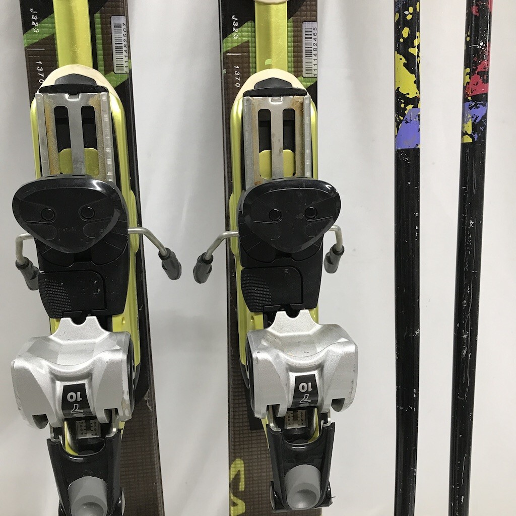 SALOMON スキー板 ストックセット 160センチ サロモン 櫻D0504-5_画像5