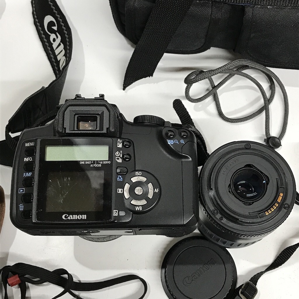 canon EF-S レンズ 18-55 3.5-5.6 ii USM 55-200 デジタル一眼レフ カメラ キャノン オリンパス コンパクトデジタルカメラ 角D0506-32_画像3