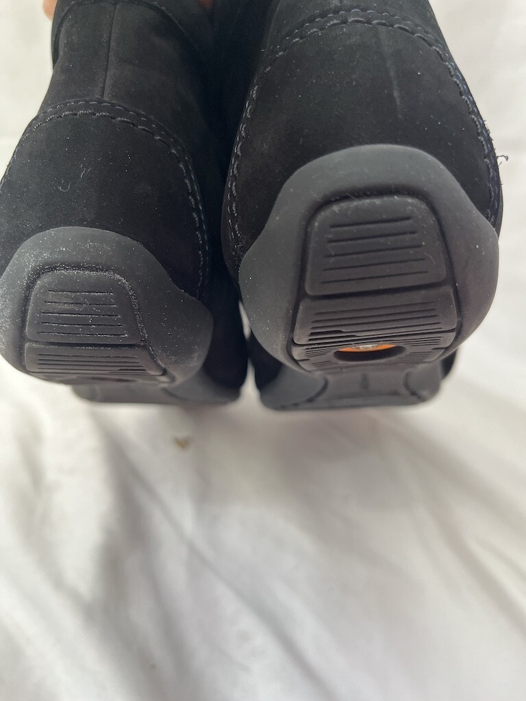 pedala ペダラ スエード ショートブーツ ブーティ モカシン 24センチ 靴 ウォーキングシューズ レディース Y0425-24の画像5