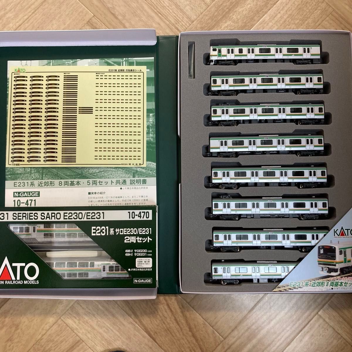 KATO 10-471・470 E231系 近郊形 10両セット|Yahoo!フリマ(旧 KATO 10-471・470 E231系 近郊形 10両セット|Yahoo!フリマ(旧