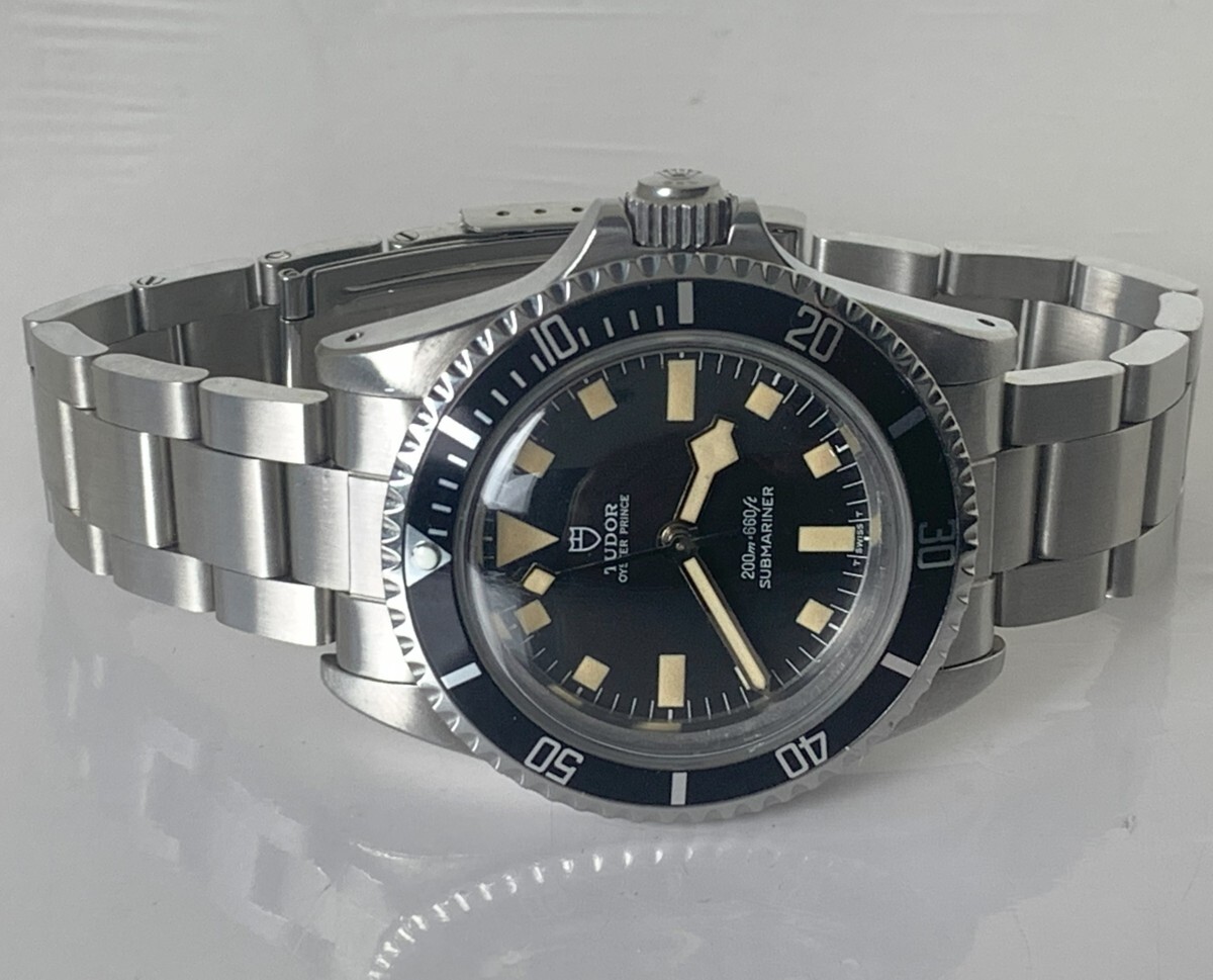 TUDOR／サブマリーナ マットブラック盾 Ref.9101 OVH済_画像3