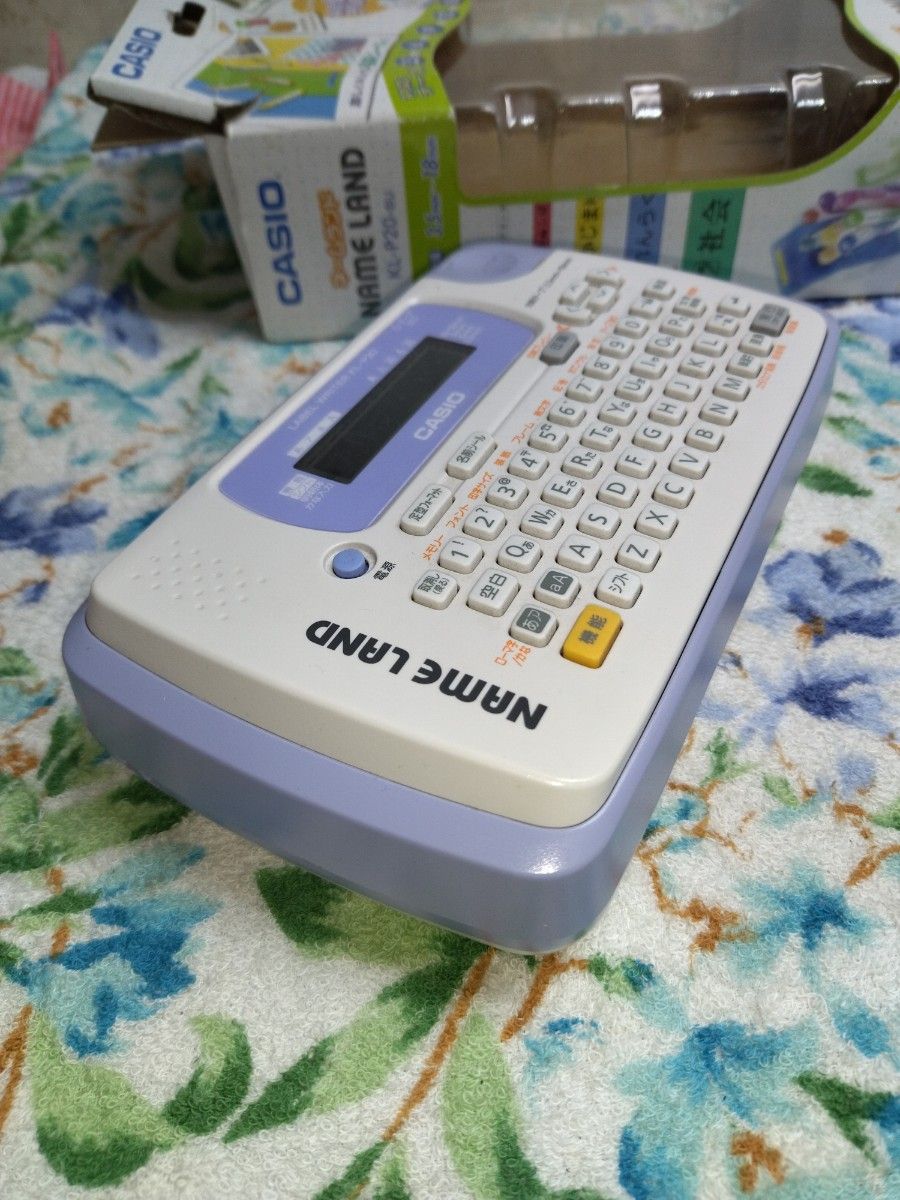 CASIO カシオ NAME LAND ネームランド ラベルライター KL-P20 状態良好