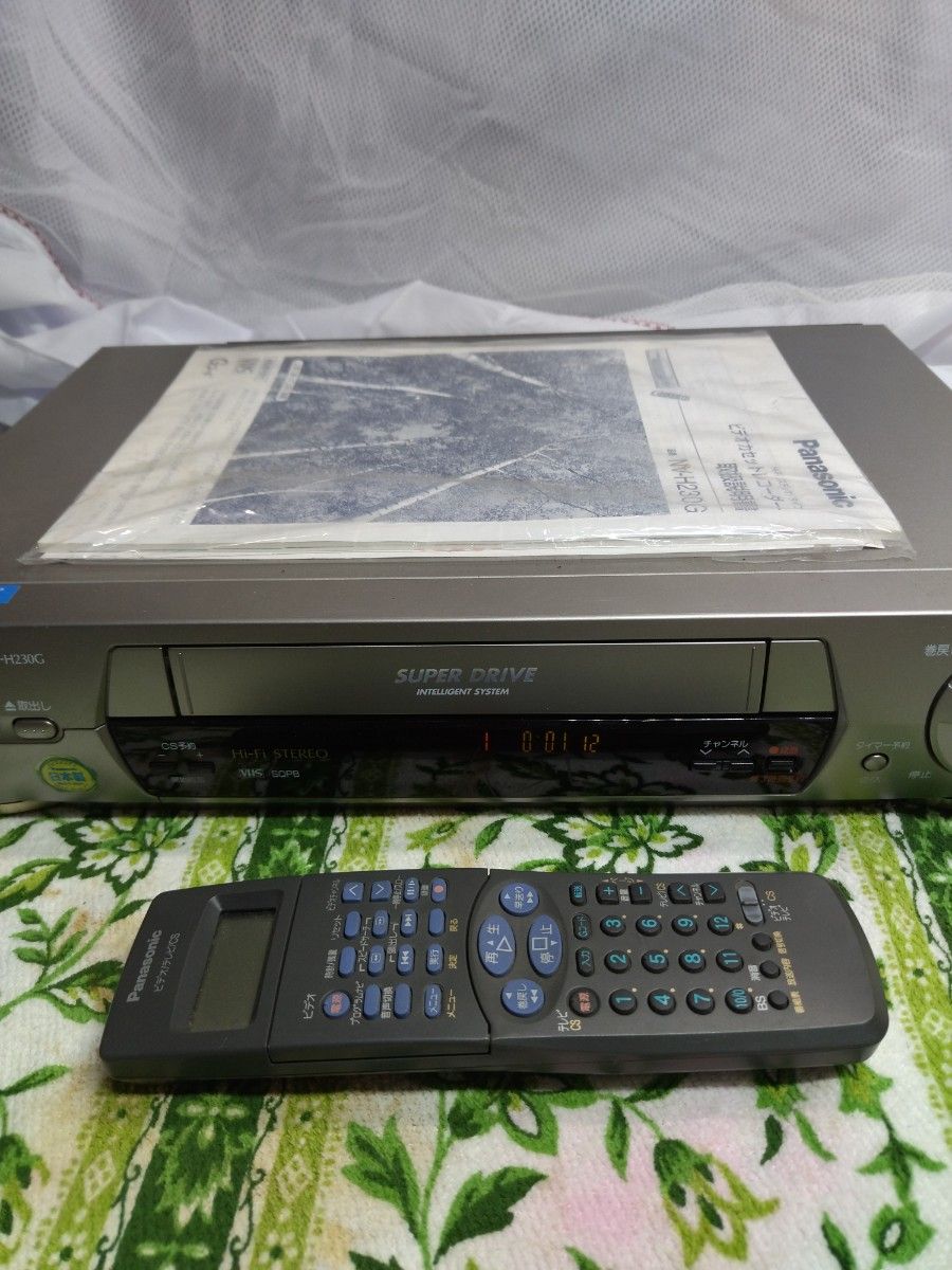 Panasonic VHSビデオデッキ NV-H230G ジャンク パナソニック