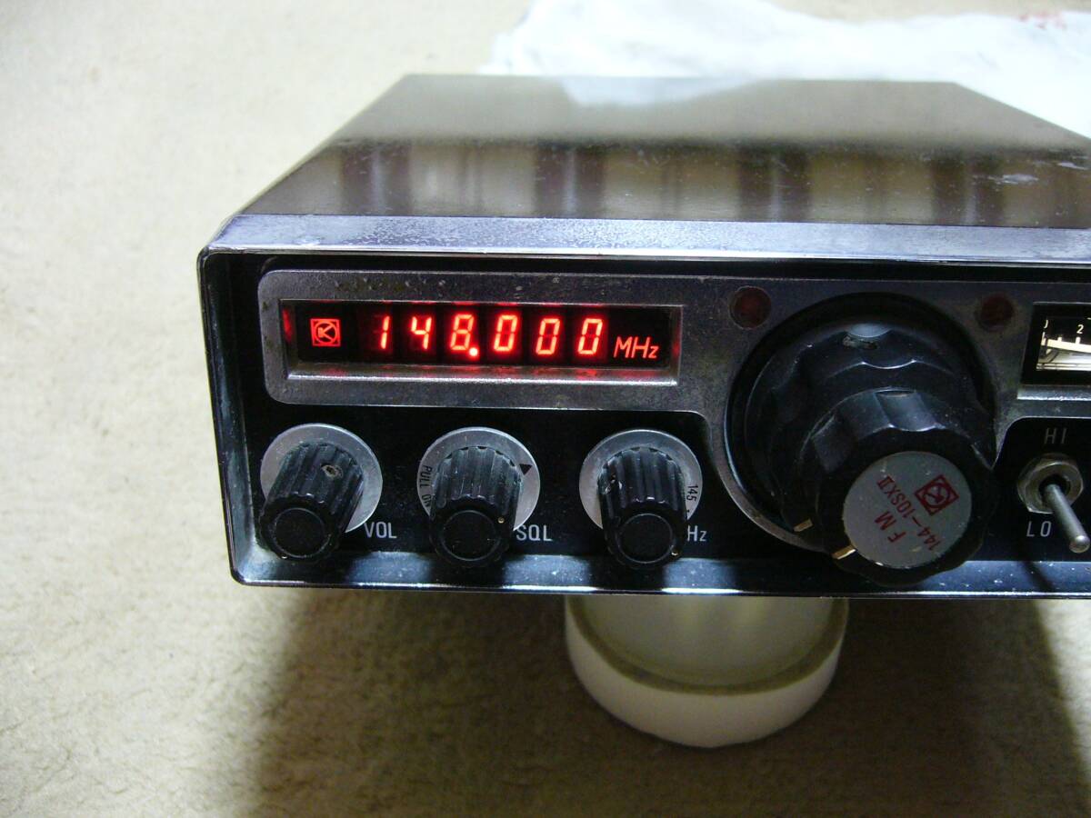 不動品　ジャンク極東電子 10SXⅡ　144M帯トランシーバ　10W_画像5