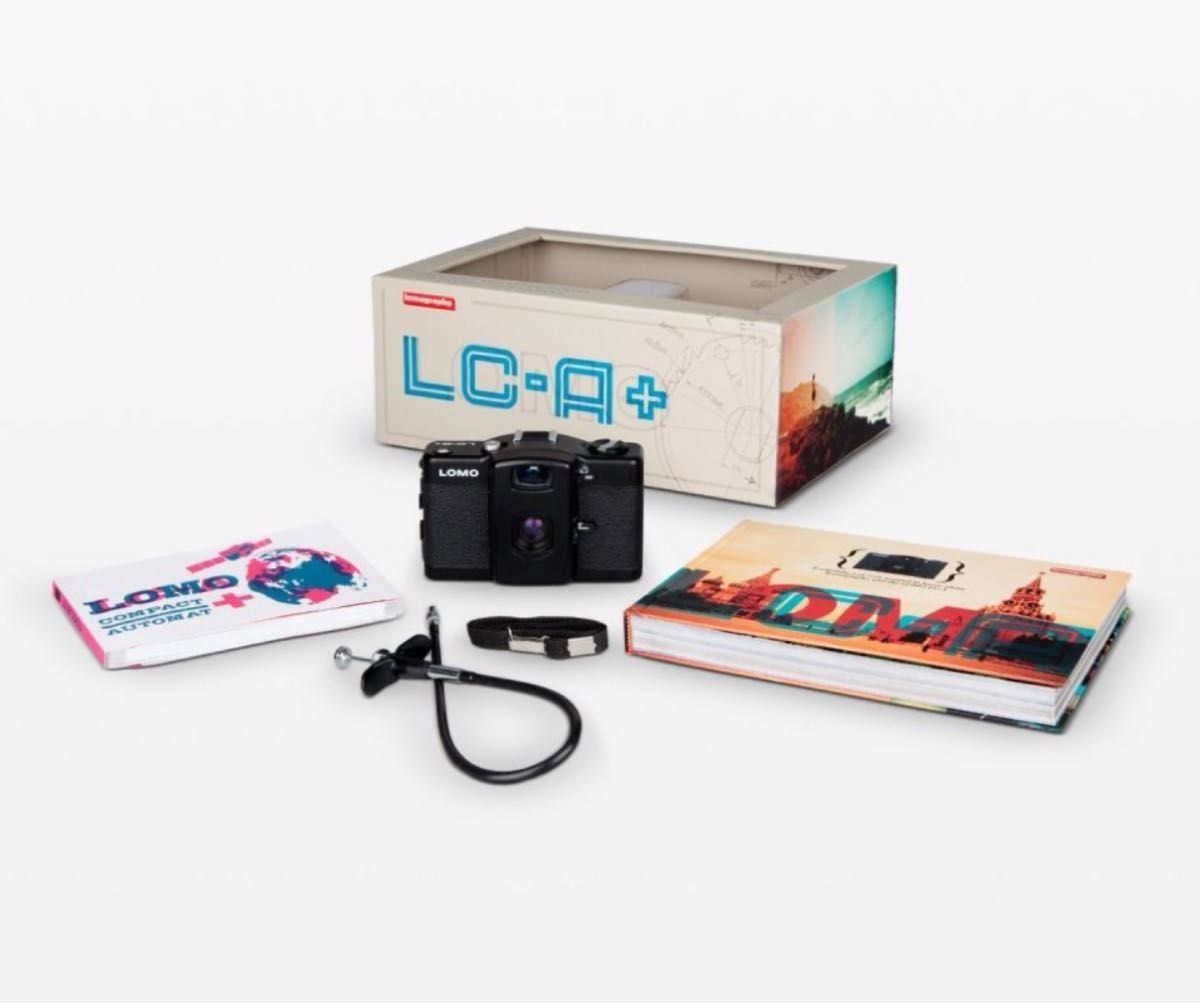 LOMO LC-A+ トイカメラ ストラップセット ロモグラフィー 未使用保管品