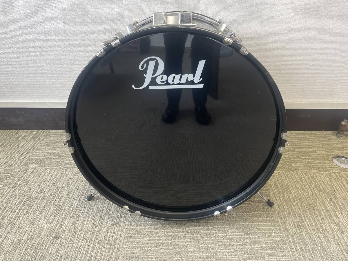 【現状品】Pearl パール REMO レモ バスドラム 22インチ 直径:約57.5㎝ 高さ:約41㎝_画像1