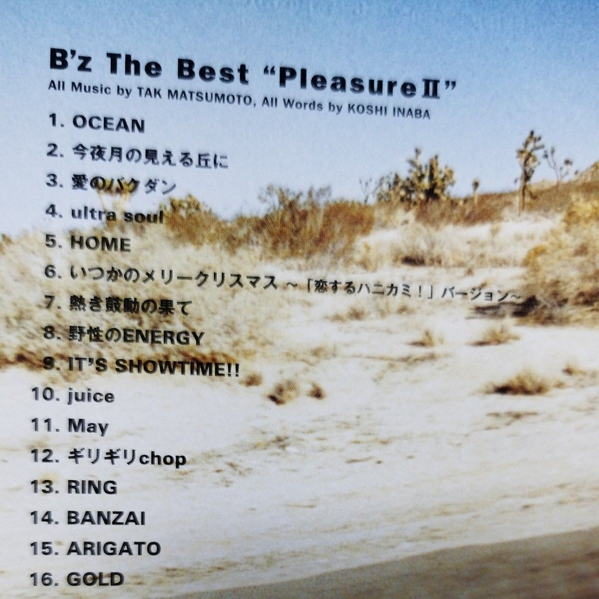 B'z/ B'z The Best pleasure Ⅱ