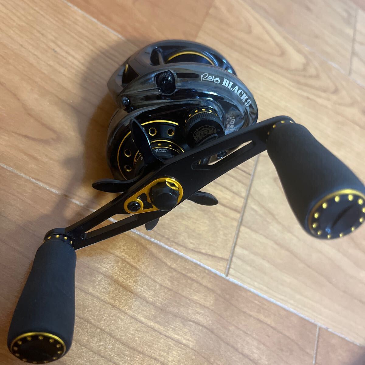 アブガルシア ABU Garcia REVO BLACK 9 レボ ブラック9 左ハンドル 【中古品】_画像7