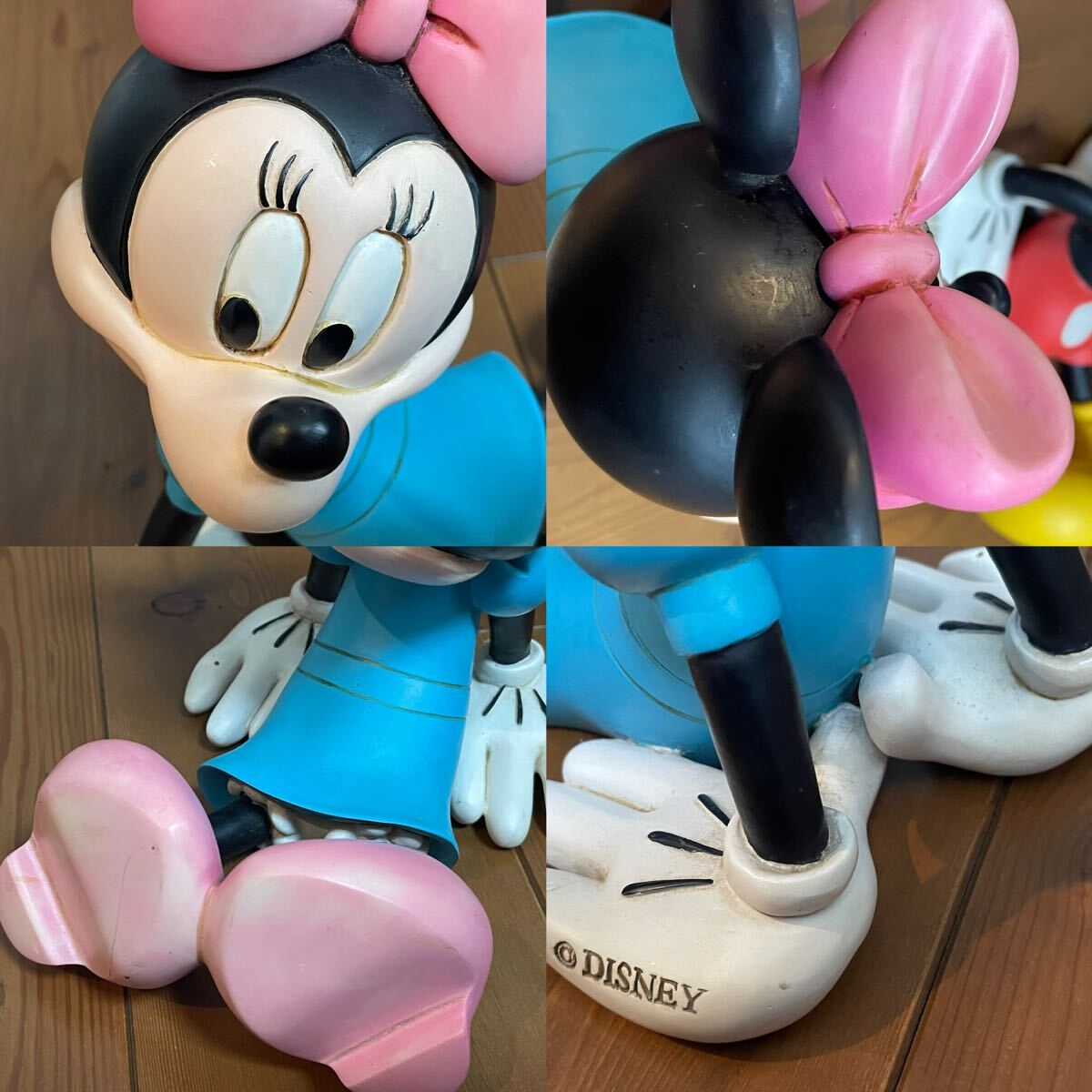 即決!早い者勝ち!超激レア■Disney ディズニー ミッキー ミニー 置物 陶器高さ 約22cm 約2.5kg レア ヴィンテージ 昭和レトロ 即決!早い者勝ち!超激レア■Disney ディズニー ミッキー ミニー 置物 陶器高さ 約22cm 約2.5kg レア ヴィンテージ 昭和レトロ
