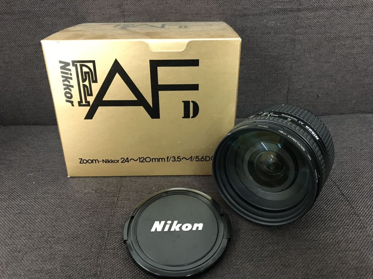 4198 Nikon NIKKOR AF ニコン レンズ 24-120 カメラレンズ 1:3.5-5.6Dの画像1