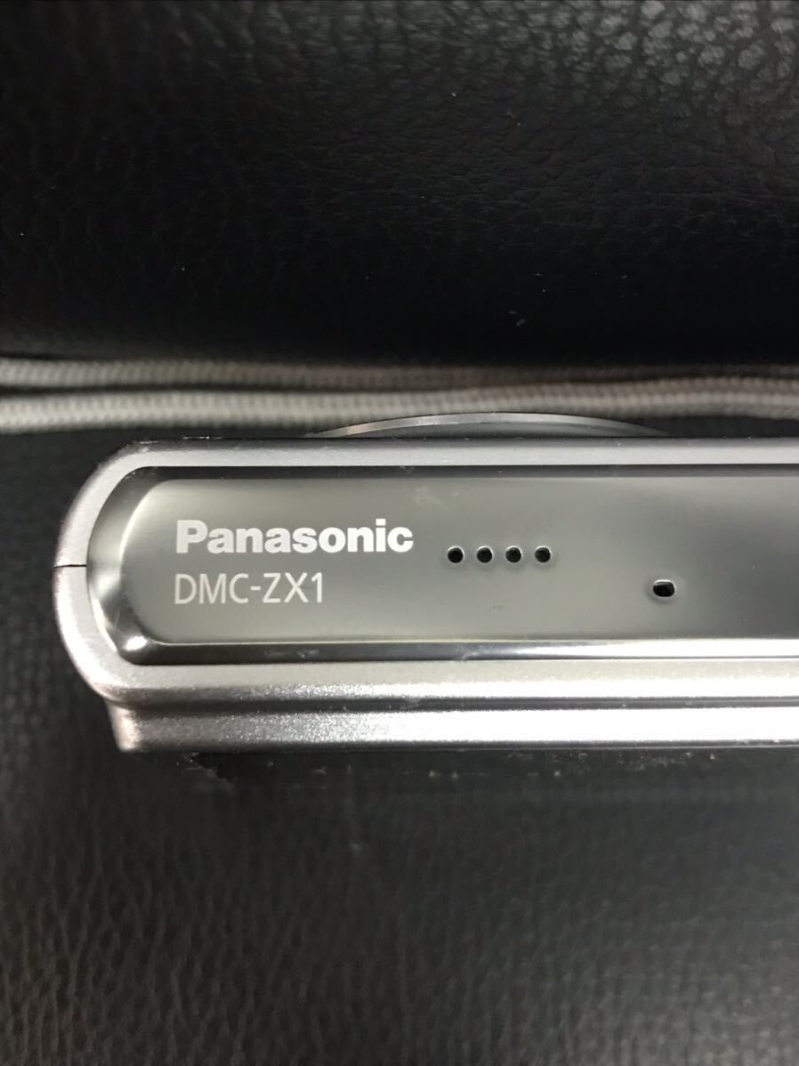 Panasonic パナソニック LUMIX コンパクトデジタルカメラ シルバー デジタルカメラ デジカメ COOLPIX DMC-ZX1_画像4