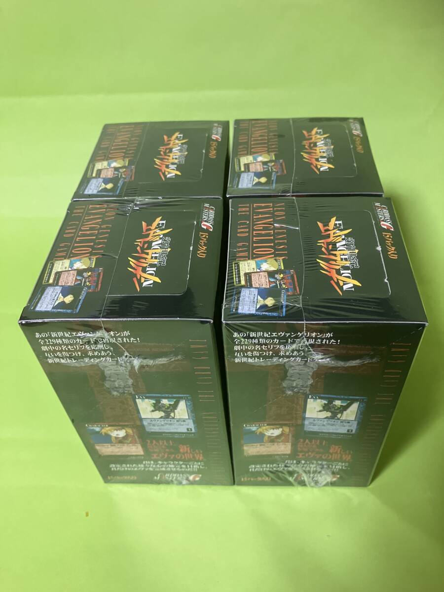 アニメ　新世紀エヴァンゲリオン　カードゲーム　カードダスマスターズG　トレーディングゲームカード　1BOX×4_画像2
