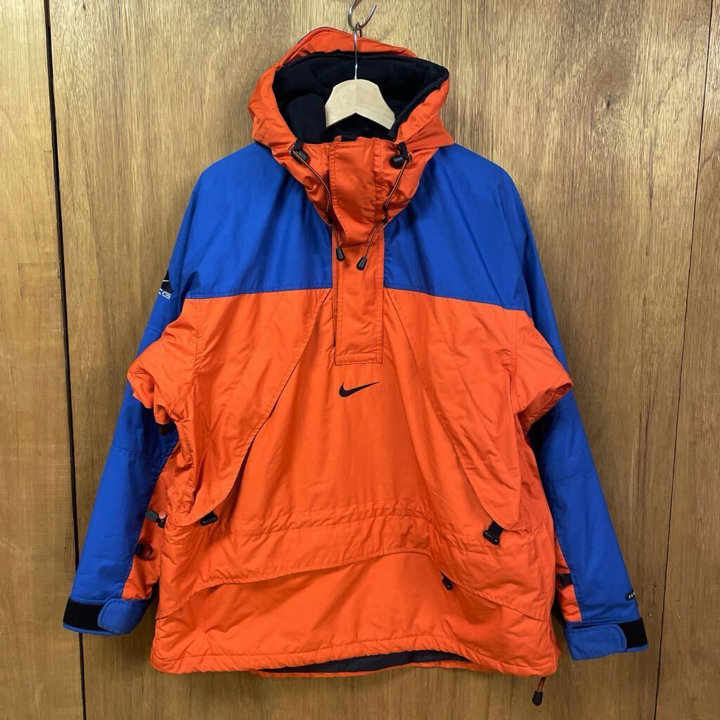 90s NIKE ACG ナイキ OUTER LAYER3 アノラック マウンテンパーカー M_画像1