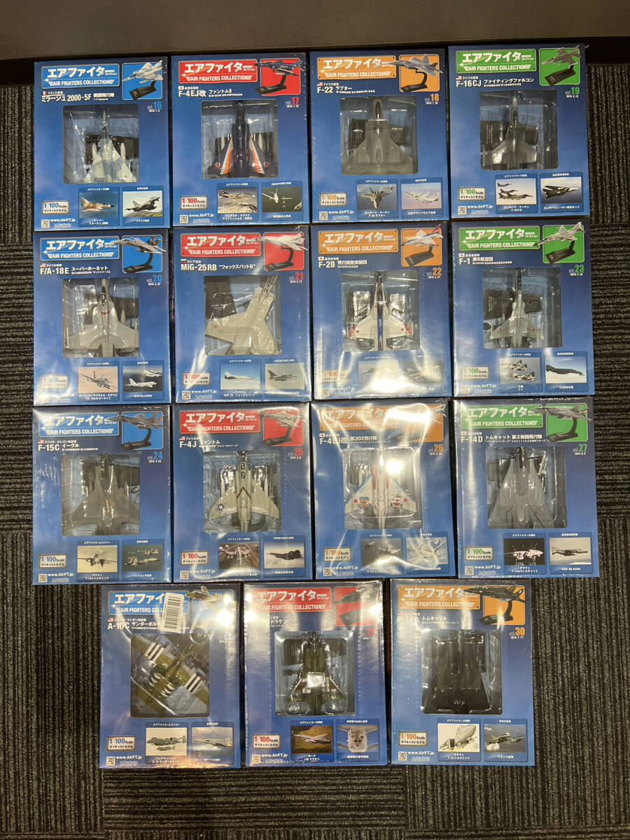 1 jpy ~asheto collection air Fighter collection 16~30 volume set unopened goods 