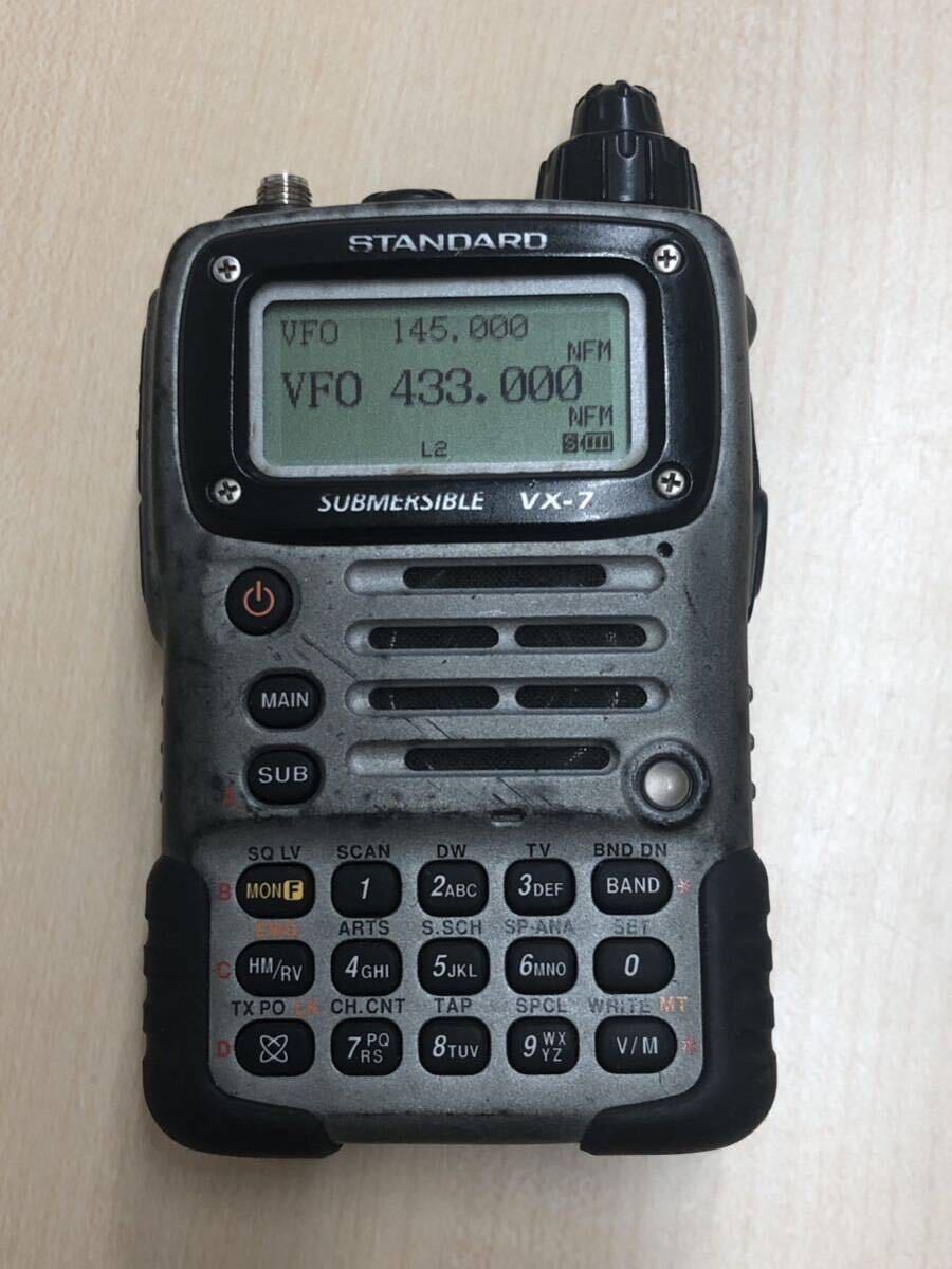 VX-7 STANDARD 50/144/430 Triple band handy amateur radio machine 
