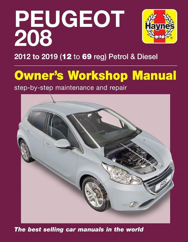 * new goods * free shipping * Peugeot Peugeot 208 petrol & diesel 2012-2019* partition nz explanation manual 