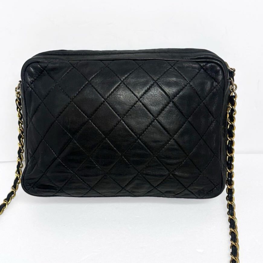 【美品】CHANEL/ココマーク マトラッセ タッセル フリンジチェーンショルダー_画像2