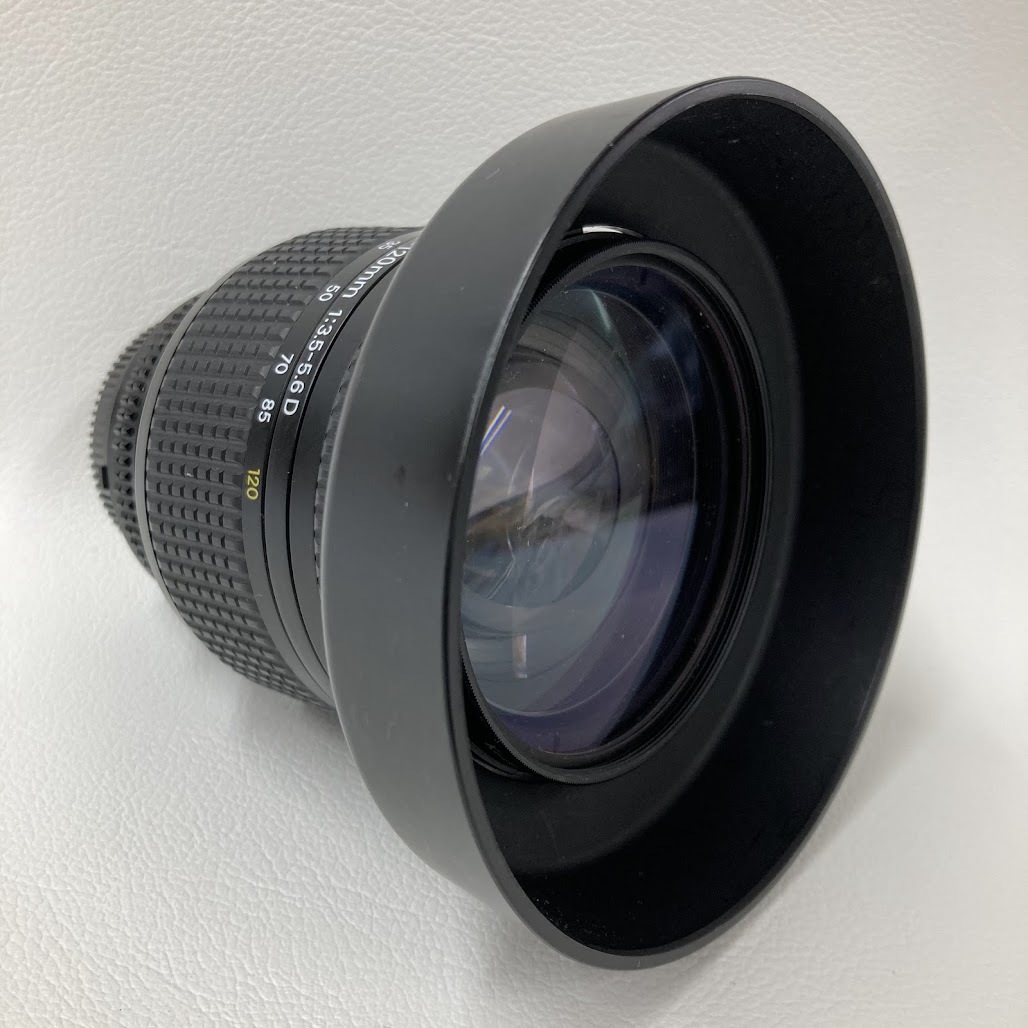 【230632】Nikon AF NIKKOR ニコン 24-120㎜ 1:3.5-5.6 D レンズ HB-11 レンズフードの画像1